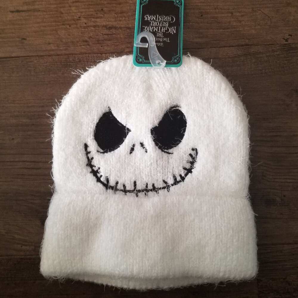 Disney Nightmare Before Christmas Jack Fuzzy Toque / Hat
